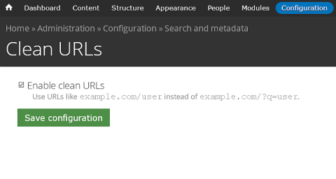 Menonaktifkan Clean URL Bagaimana Me-non-aktifkan Clean URL