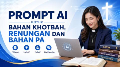 Prompt AI untuk Mempersiapkan Khotbah, Renungan dan Bahan PA