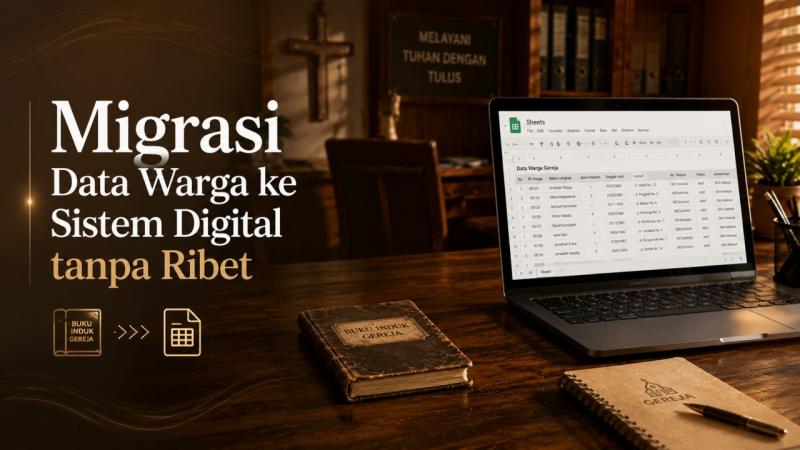Cara Migrasi Data Warga dari Buku Kertas ke Sistem Digital