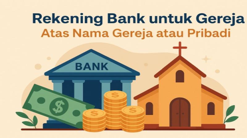 Rekening Bank untuk Gereja: Atas Nama Gereja atau Pribadi?