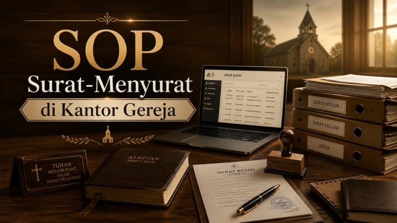 SOP Penanganan Surat Masuk dan Keluar di Kantor Sekretariat Gereja