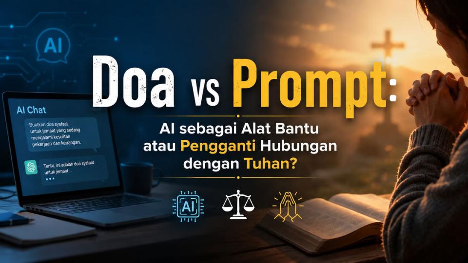 Doa vs Prompt: AI sebagai Alat Bantu atau Pengganti Hubungan dengan Tuhan? Doa vs Prompt: AI sebagai Alat Bantu atau Pengganti Hubungan dengan Tuhan?