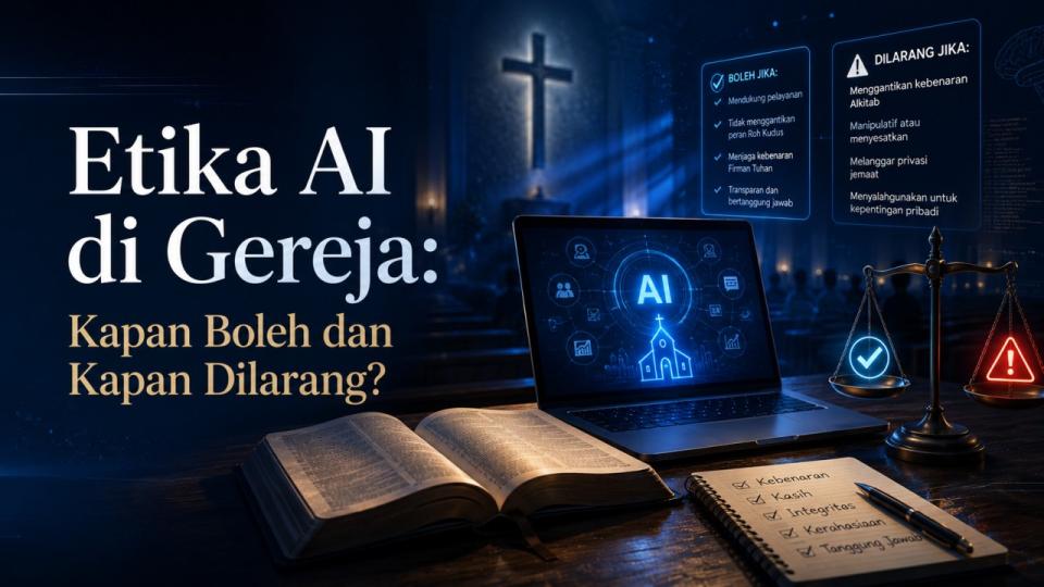 Etika AI di Gereja: Kapan Boleh dan Kapan Dilarang? Etika AI di Gereja: Kapan Boleh dan Kapan Dilarang?